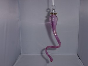 22 cm long, pink SEK 100,-  Sending to you cost 20,- SEK extra.